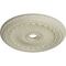 Ekena Millwork Viceroy Ceiling Medallion (Fits Canopies up to 4 7/8"), 35 1/8"OD x 4 7/8"ID x 2 1/2"P, Clear Yellow CM35VICYF - alternate 2